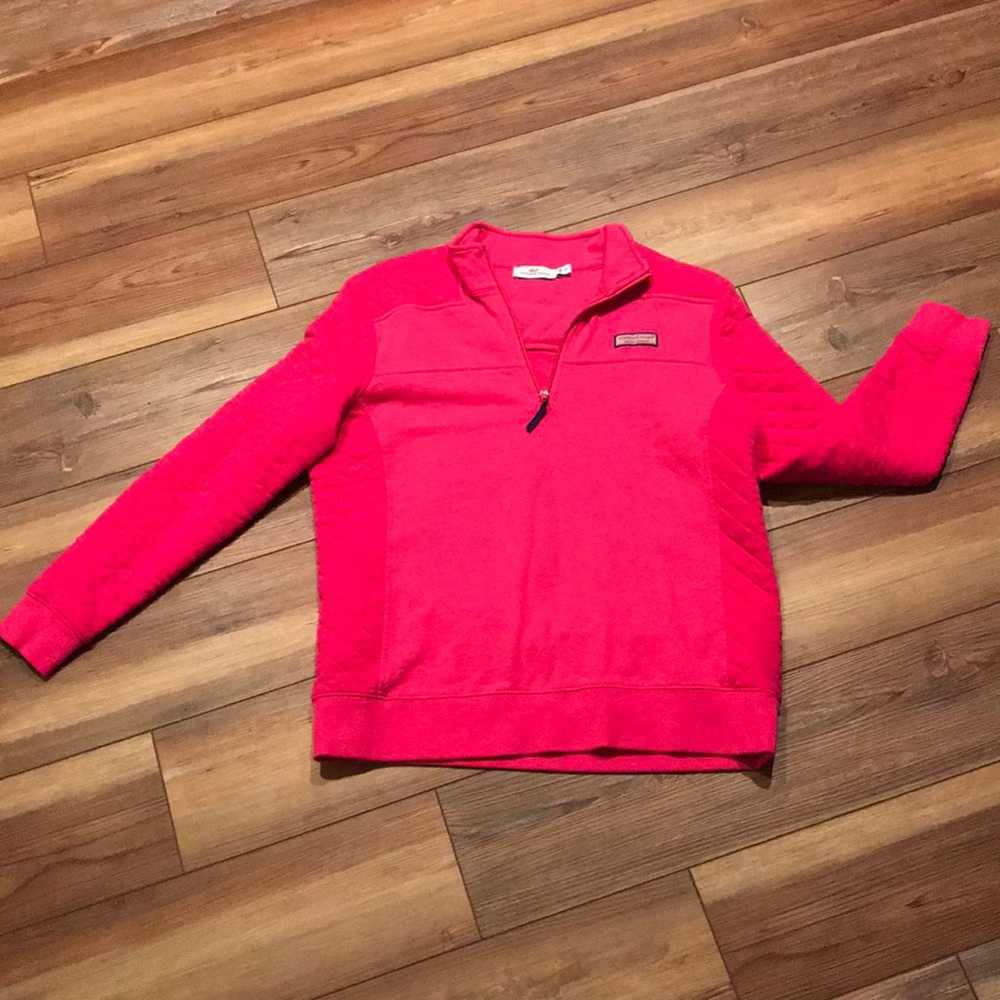 Pink Vineyard Vines Pullover